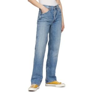 RE/DONE DENIM. UNWORN NWT. HIGHRISE LOOSE STYLE
